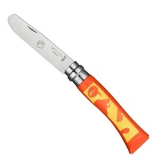 Opinel Inox No 7 Aslan Desenli Gürgen Saplı Paslanmaz Çelik Çakı