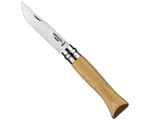 Opinel Inox No 6 Meşe Saplı Paslanmaz Çelik Çakı