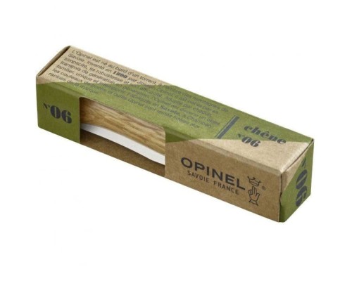 Opinel Inox No 6 Meşe Saplı Paslanmaz Çelik Çakı