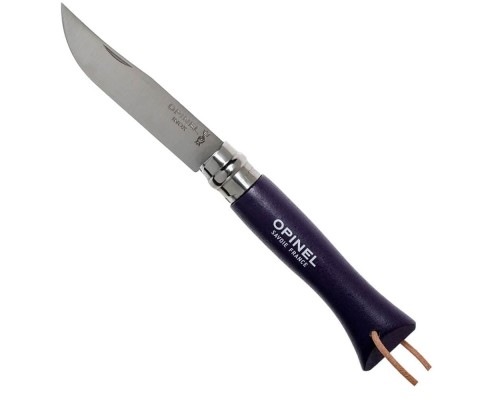 Opinel Inox Trekking 6 No Paslanmaz Çelik Çakı (Mor)