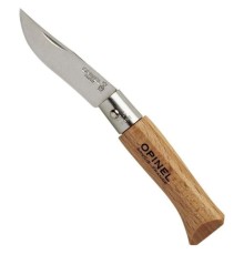 Opinel Inox 3 No Kayın Saplı Paslanmaz Çelik Çakı