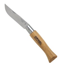 Opinel Inox 5 No Kayın Saplı Paslanmaz Çelik Çakı