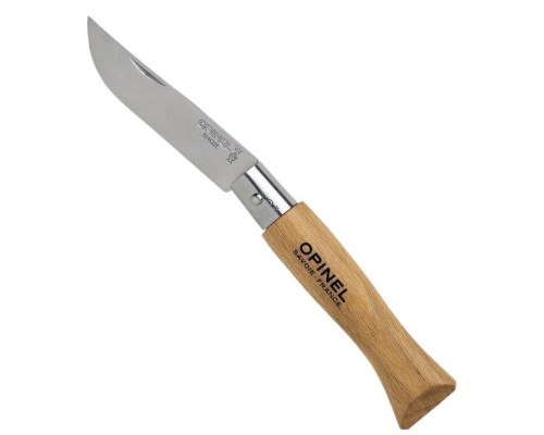 Opinel Inox 5 No Kayın Saplı Paslanmaz Çelik Çakı