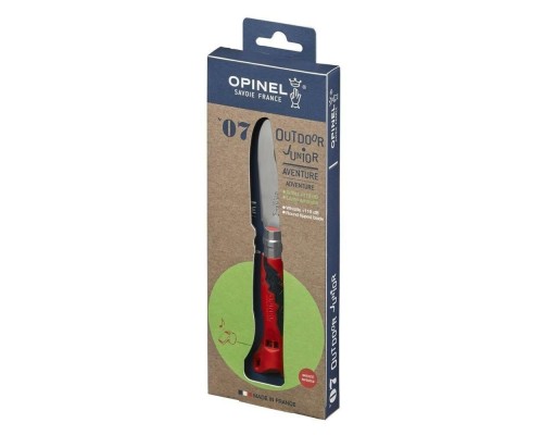 Opinel Inox No 7 Outdoor Paslanmaz Çelik Çakı (Kırmızı)