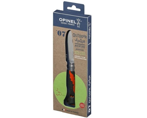 Opinel Outdoor Katlanır Paslanmaz Çelik Çakı (Turuncu)