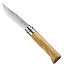 Opinel Inox 8 No Ahşap Kutulu  Kılıflı Zeytin Saplı Çakı