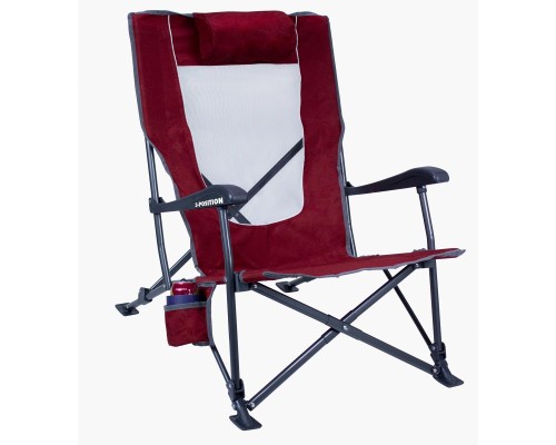 Gci Outdoor Low-Ride Recliner™ 3 Kademeli Katlanır Kamp Sandalyesi