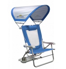 Gci Outdoor SunShade Big Surf 4 Kademeli Güneşlikli Katlanır Plaj Sandalyesi