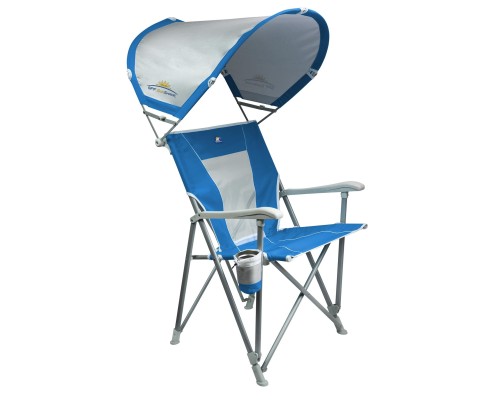 Gci Outdoor SunShade Captain's Chair Güneşlikli  Katlanır Plaj Sandalyesi