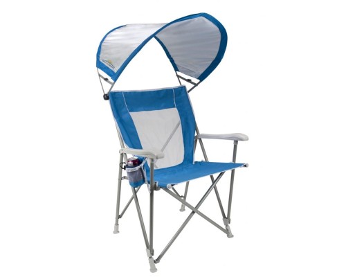 Gci Outdoor SunShade Captain's Chair Güneşlikli  Katlanır Plaj Sandalyesi